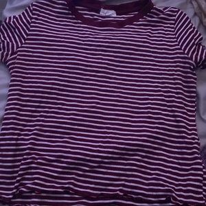Striped shirt in a size large( fits like a medium).